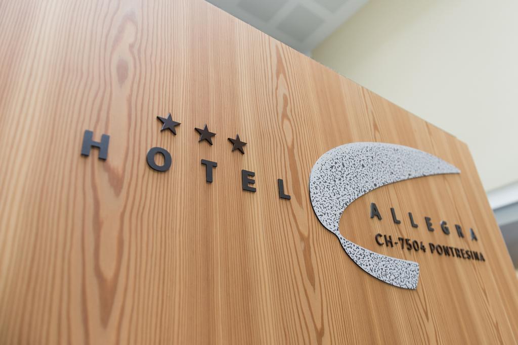 Hotel Allegra 3 Stern Superior Pontresina Exterior foto